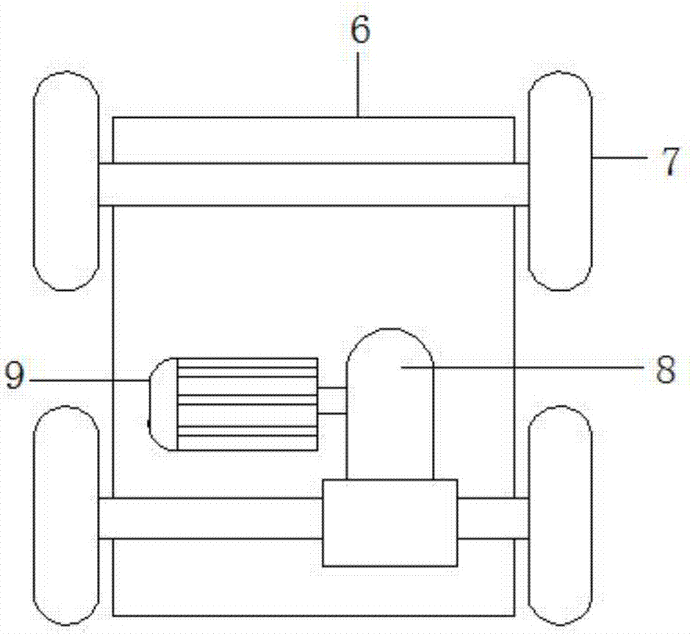 Full-electric energy multi-station rotary injection moulding machine convenient to move and detach