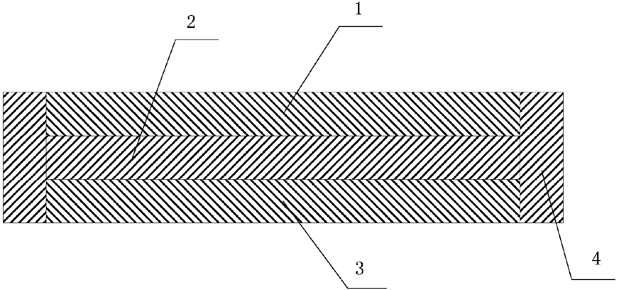 High-tenacity belt core used for conveying belt