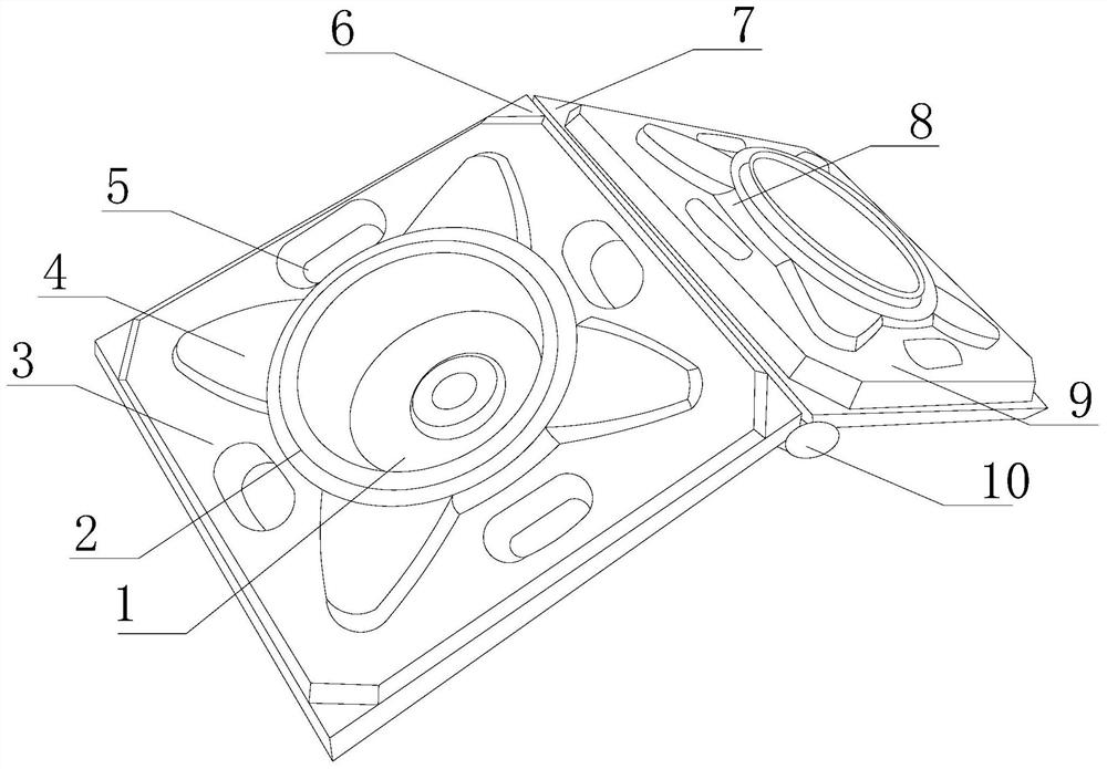 An insect-proof ecological floating bed for repairing pond environment