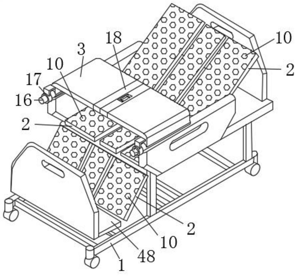 Training equipment for nursing of cerebral infarction patient in rehabilitation period and using method of training equipment