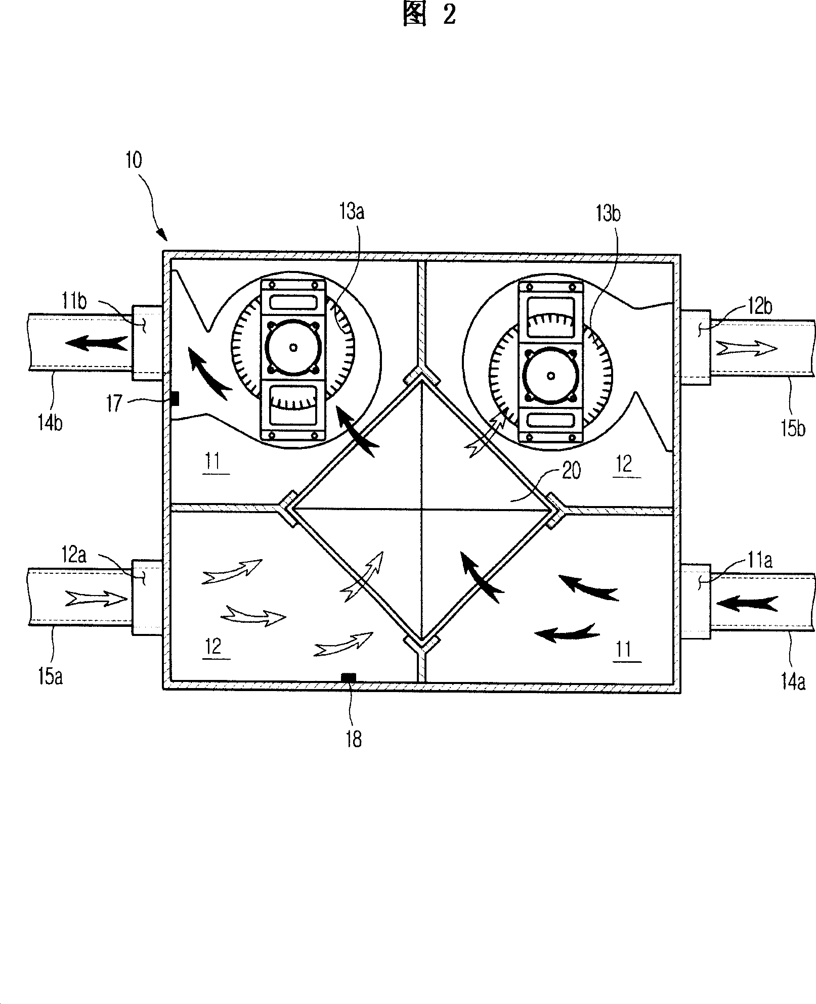 Air-conditioning apparatus with ventilation operation and controlling method thereof