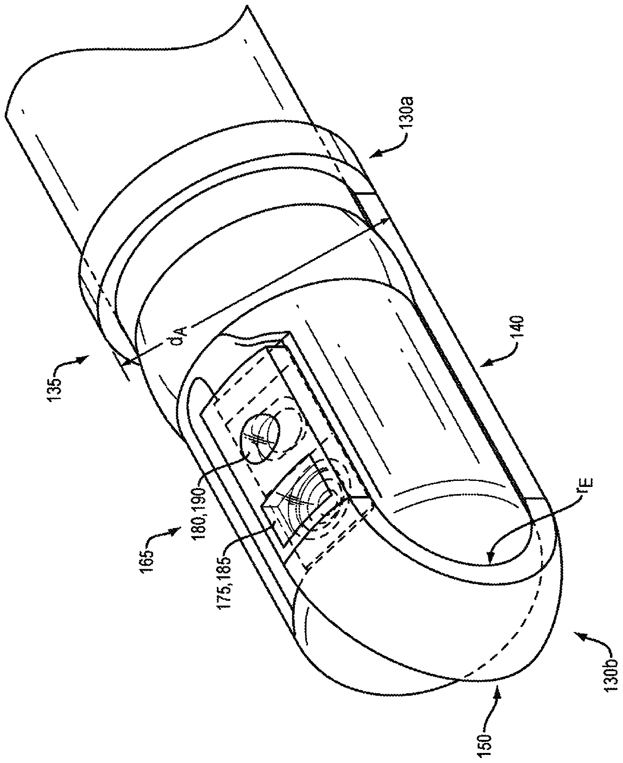 Fluorophore imaging devices, systems, and methods for an endoscopic procedure