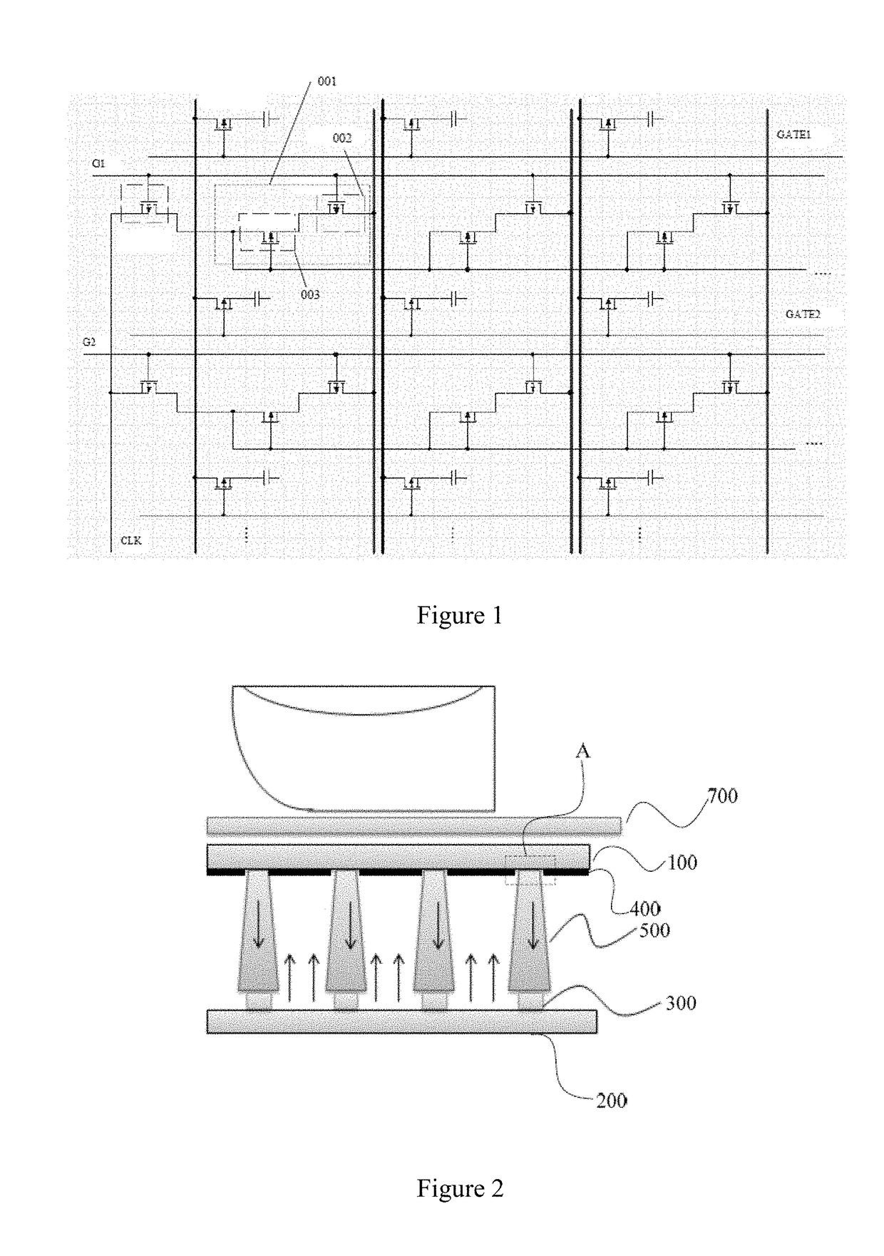 Optical fingerprint identification display screen and display device