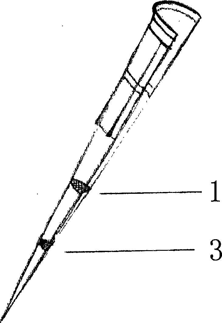 System for adsorbing, separating and detecting ultra-drop target protein