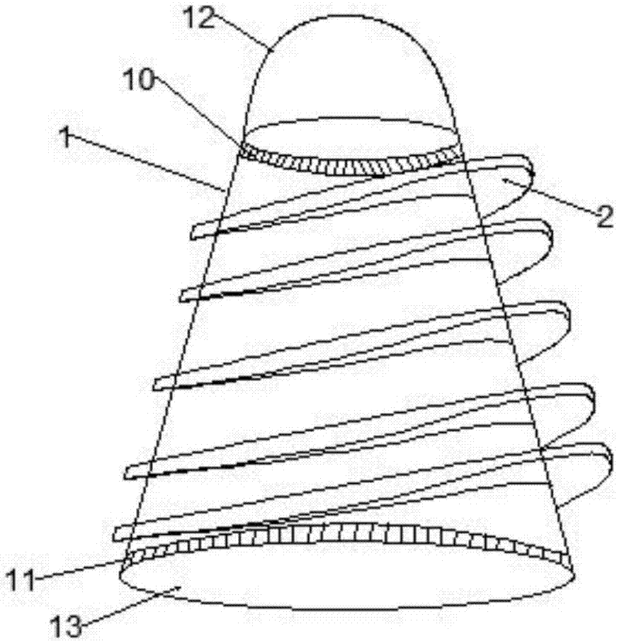 Filament spinning, winding and producing method