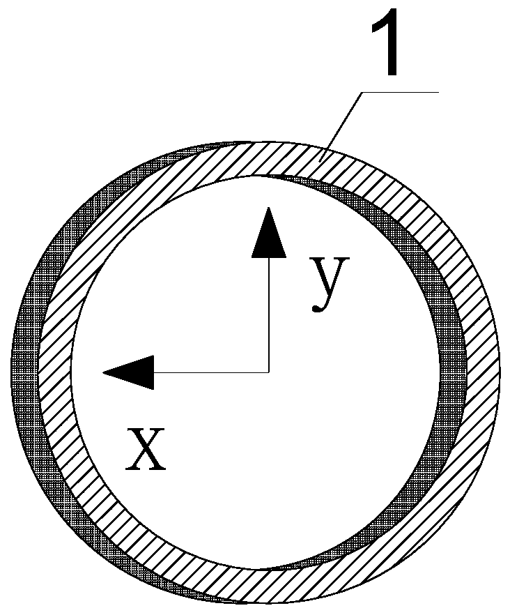 Reinforcing structure and reinforcing method of spatial structure bending compression bar