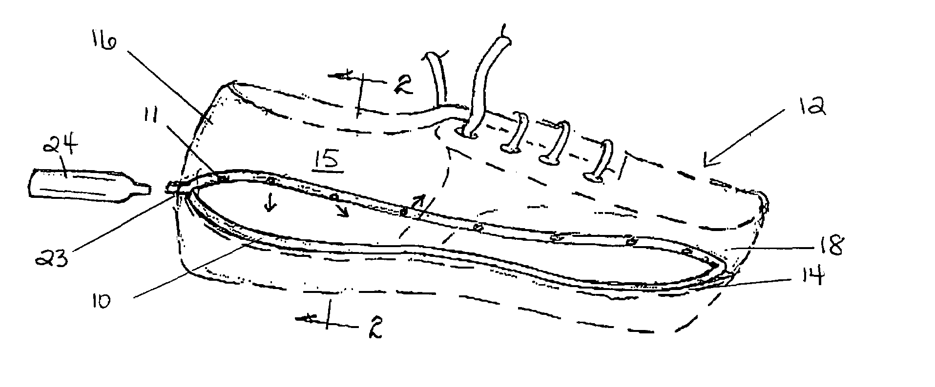 Foot pain-relieving articles and method thereof