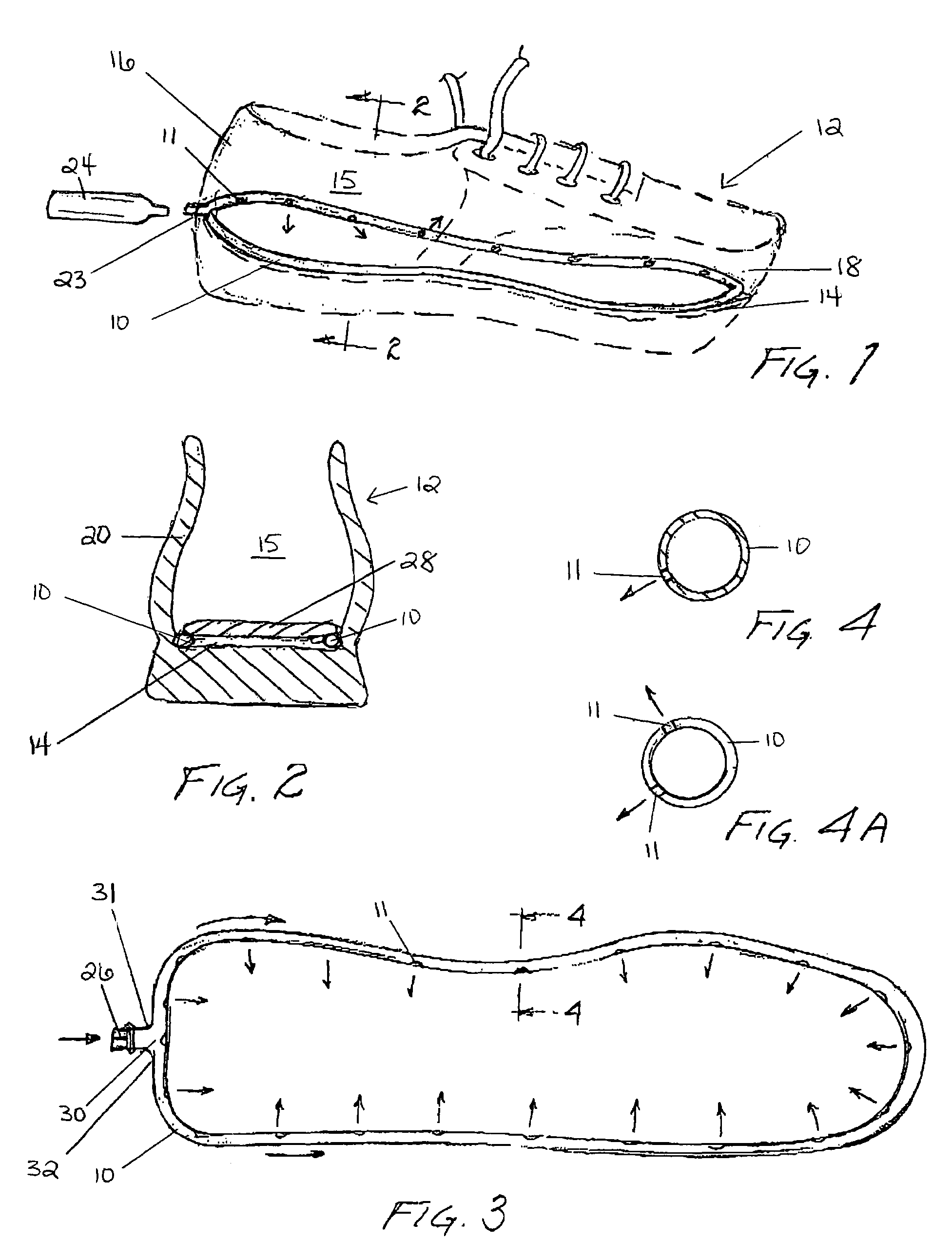 Foot pain-relieving articles and method thereof