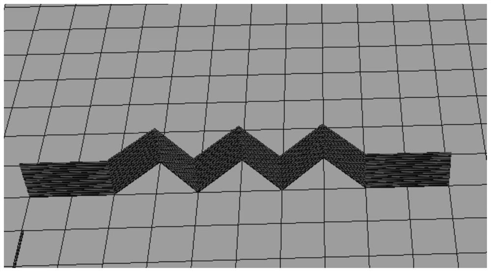 A kind of 3D printing wave structure shape memory composite material and its preparation method