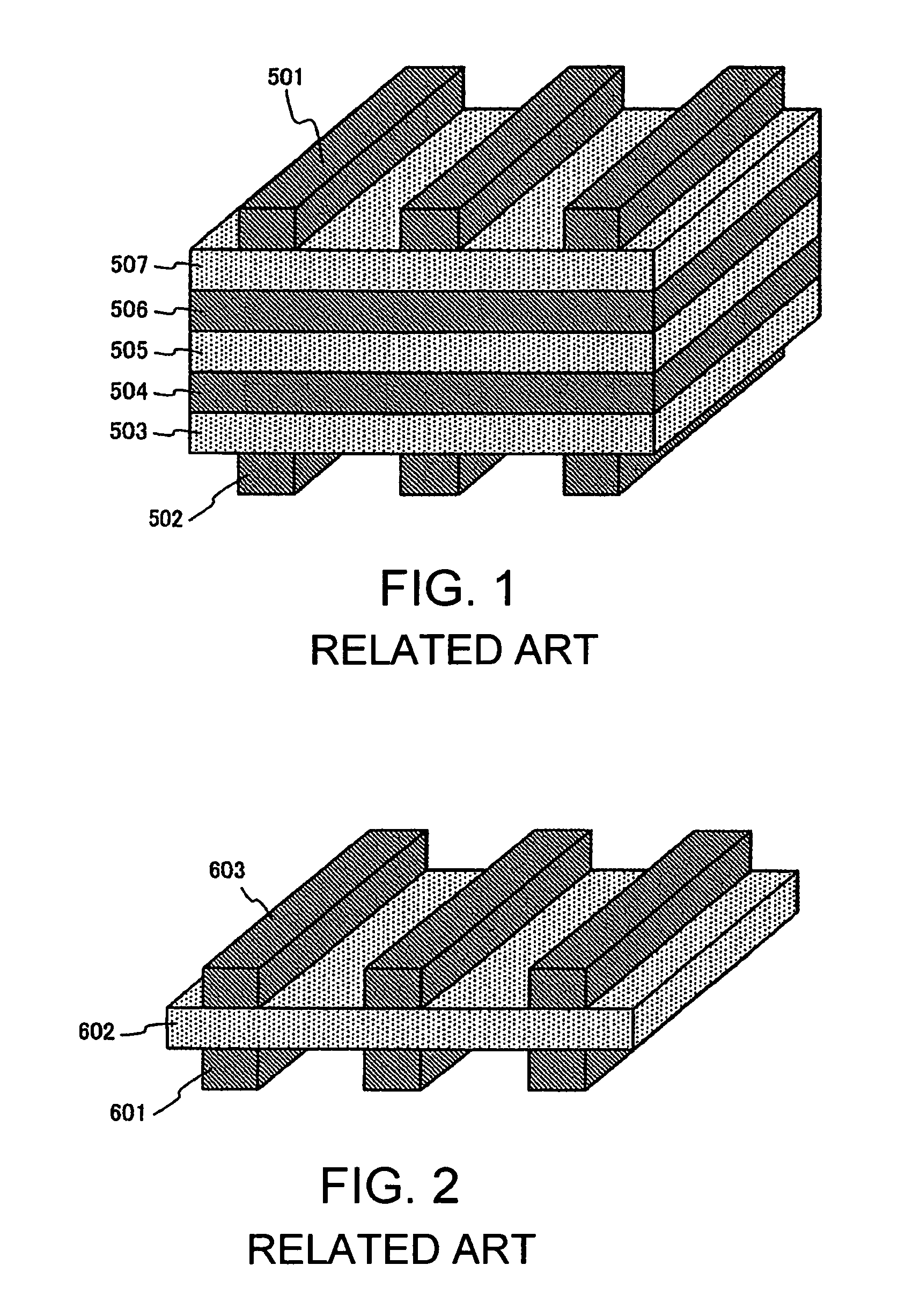 Wiring structure of a substrate