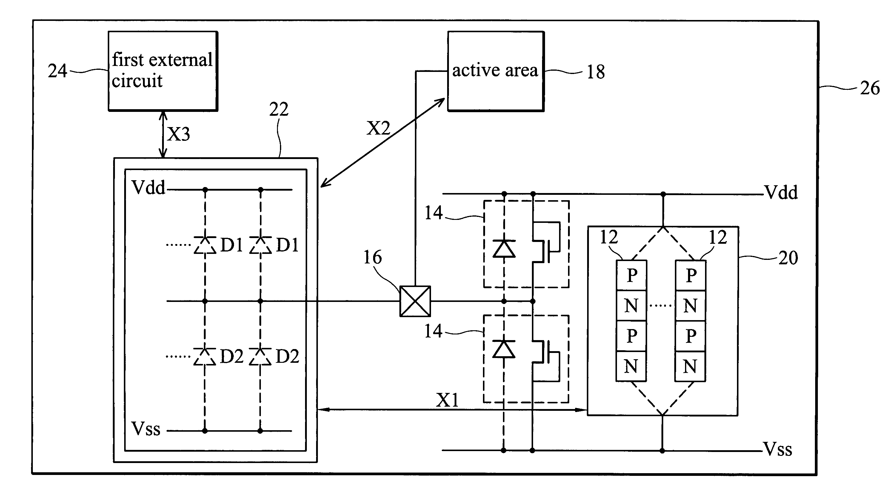 Latchup prevention method for integrated circuits and device using the same