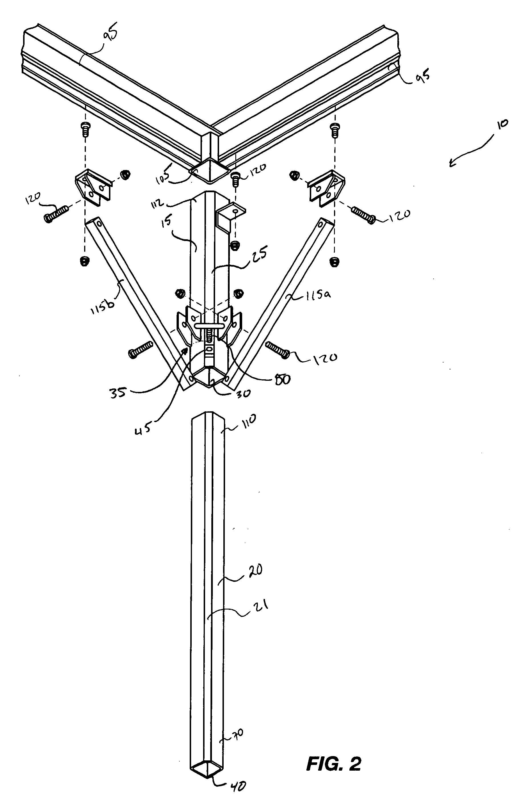 Adjustable support assembly