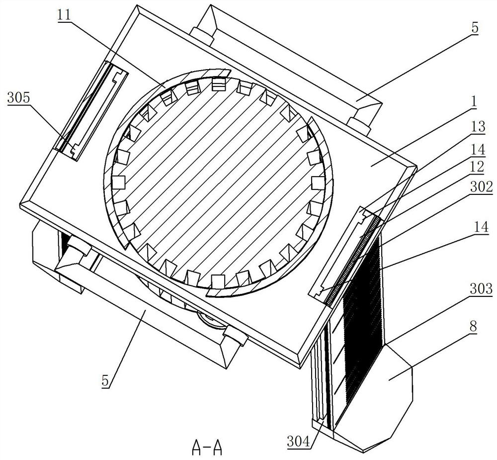 Soil stratified sampling device for hydrogeological survey