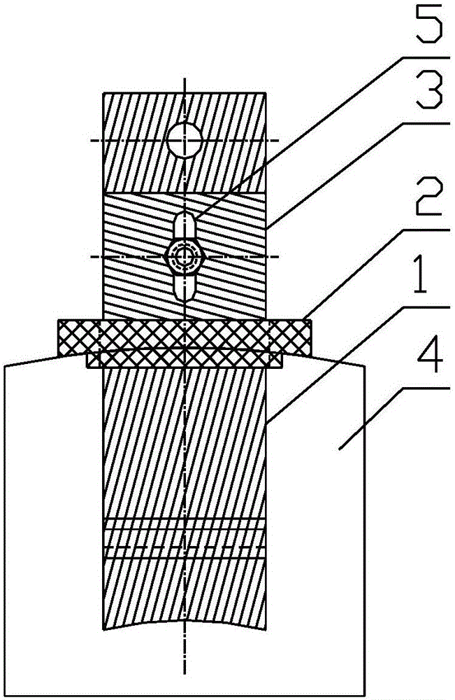 Electrode used for single crystal furnace body and use method thereof