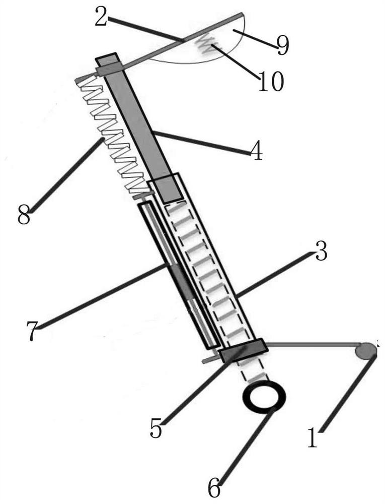 10KV high-voltage drop-out fuse temporary through-flow device with overcurrent protection