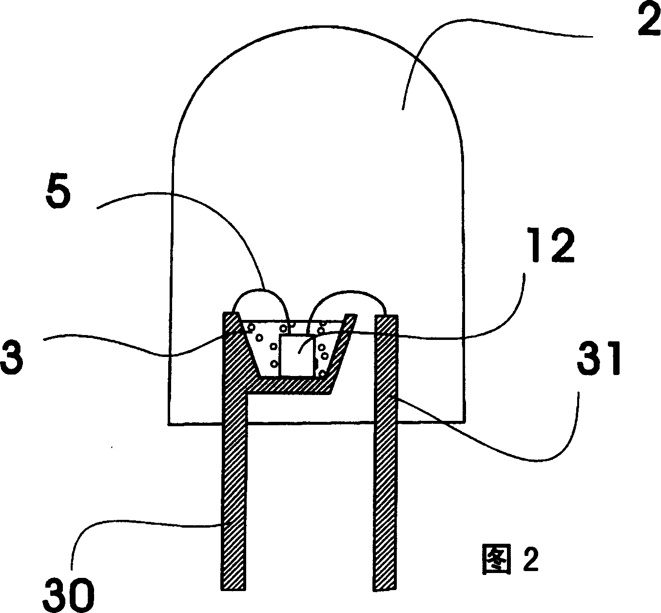 Long-persistence light-emittng diode