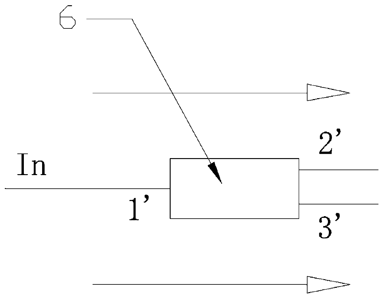 Cascade LPFG self-filtering sensing system