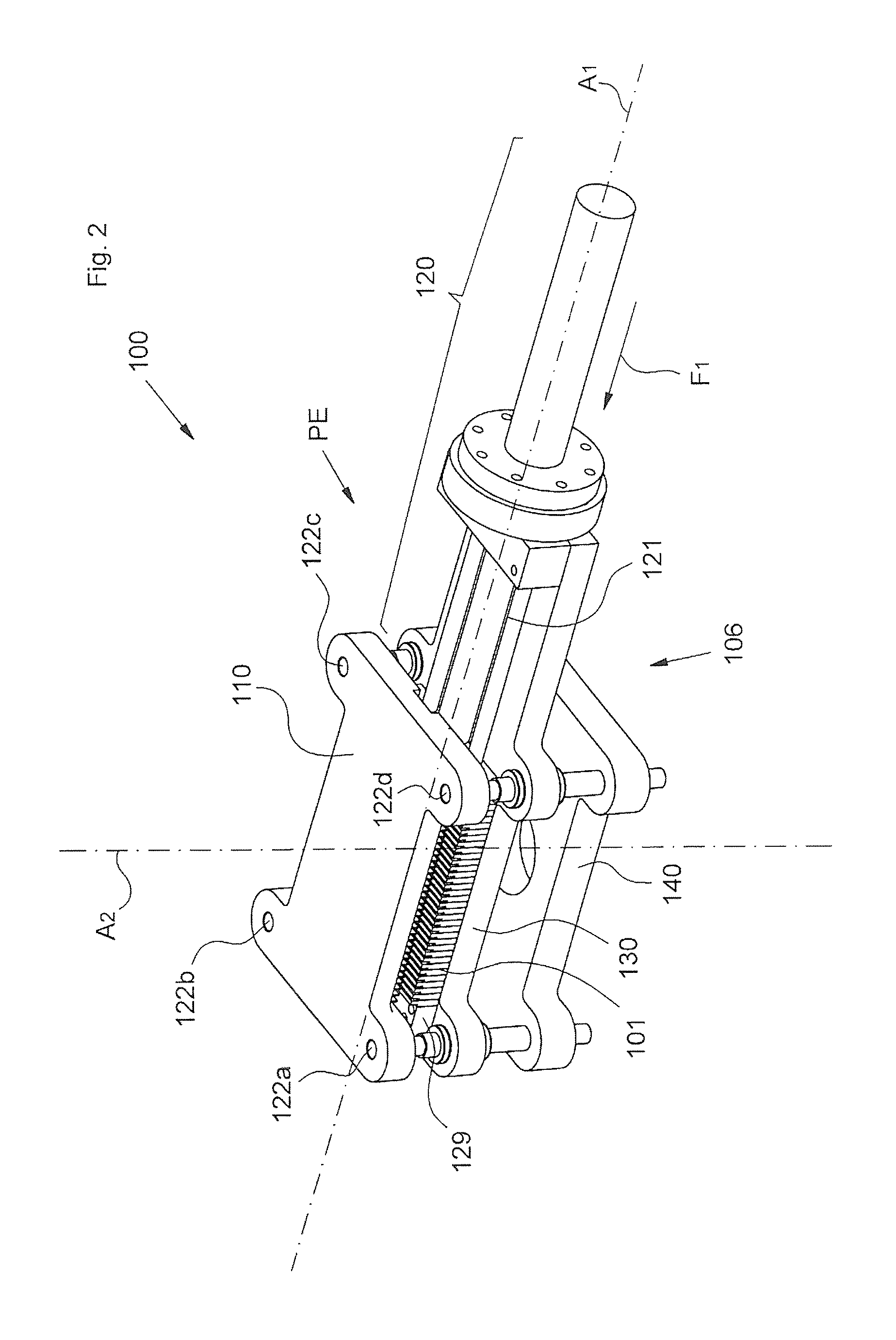 Deep-drawing device