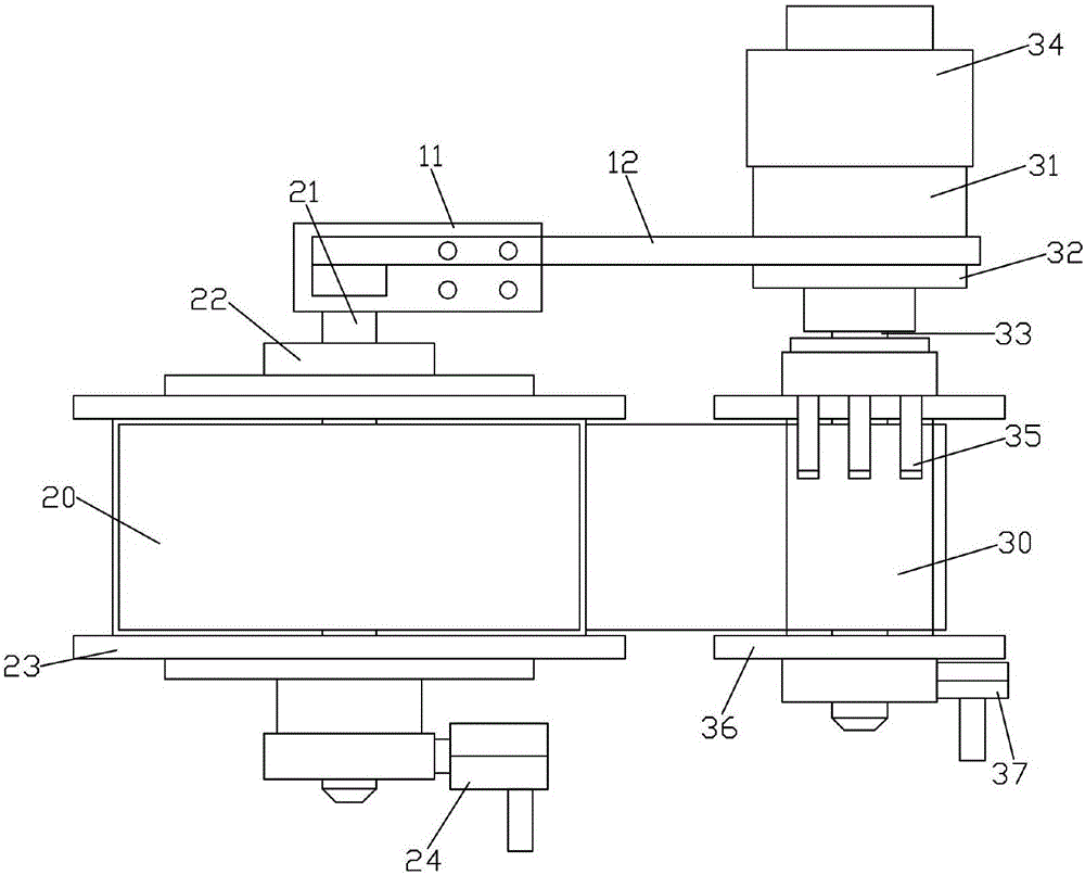 Film sticking device for automotive glass