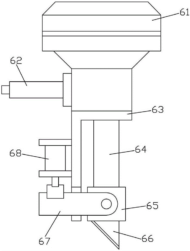 Film sticking device for automotive glass