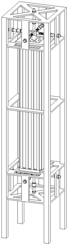 Fuel bundle two-phase flow fluid-solid coupling test loop