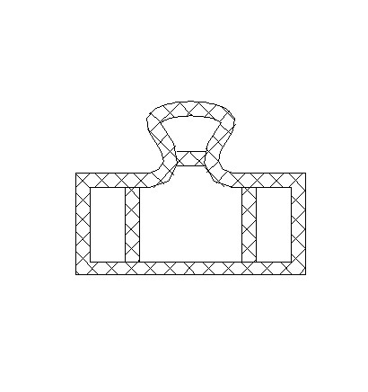 Production method of fused AZS hanging wall brick