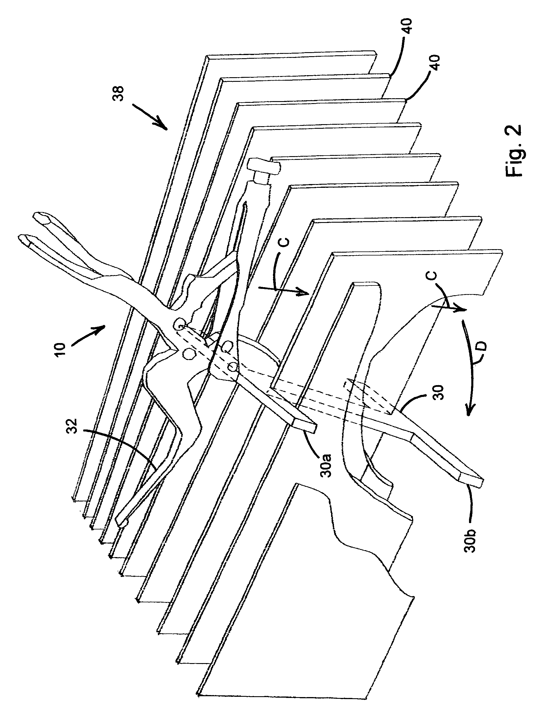 Offset force clamp