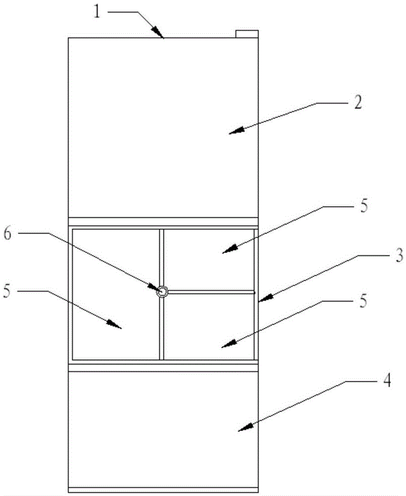 Intelligent control system and method for temperature varying chamber of three-door refrigerator and three-door refrigerator