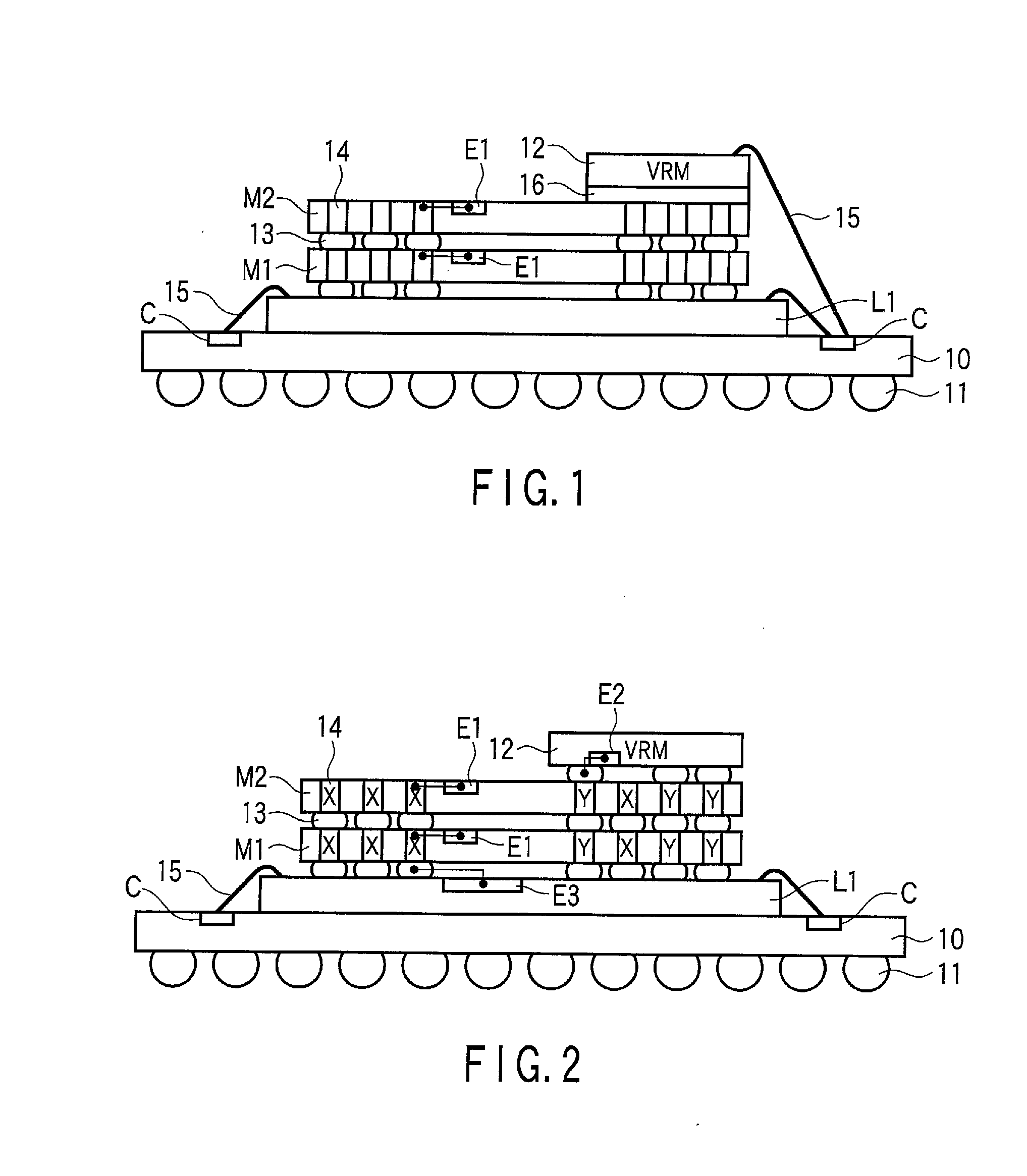 Stacked-chip device