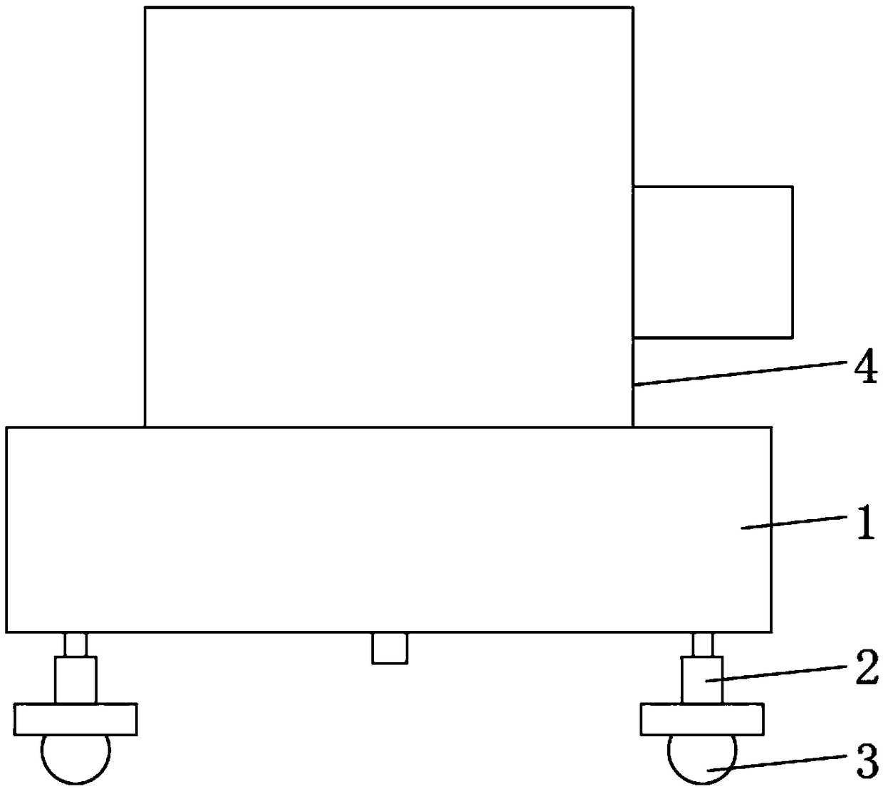 Alum crushing plant with centralized sewage disposal function