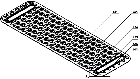 Detachable heat exchanger plate bundle composed of all-welded plate tubes