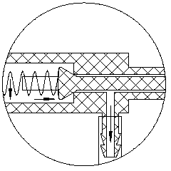 Novel valve of air detector