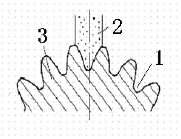 Automatic compensating method of gear clamping eccentric error of gear grinding of numerical control (NC) formed grinding wheel