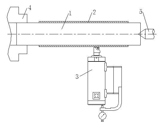 Processing method capable of realizing shape stability of thin-walled pipe fitting