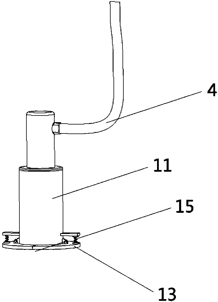 Sampling device and sampling method for survey of water conservancy and reservoir