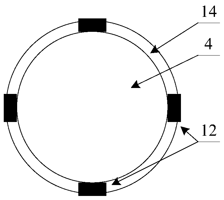 Bridge cable corrosion all-weather online monitoring system and method