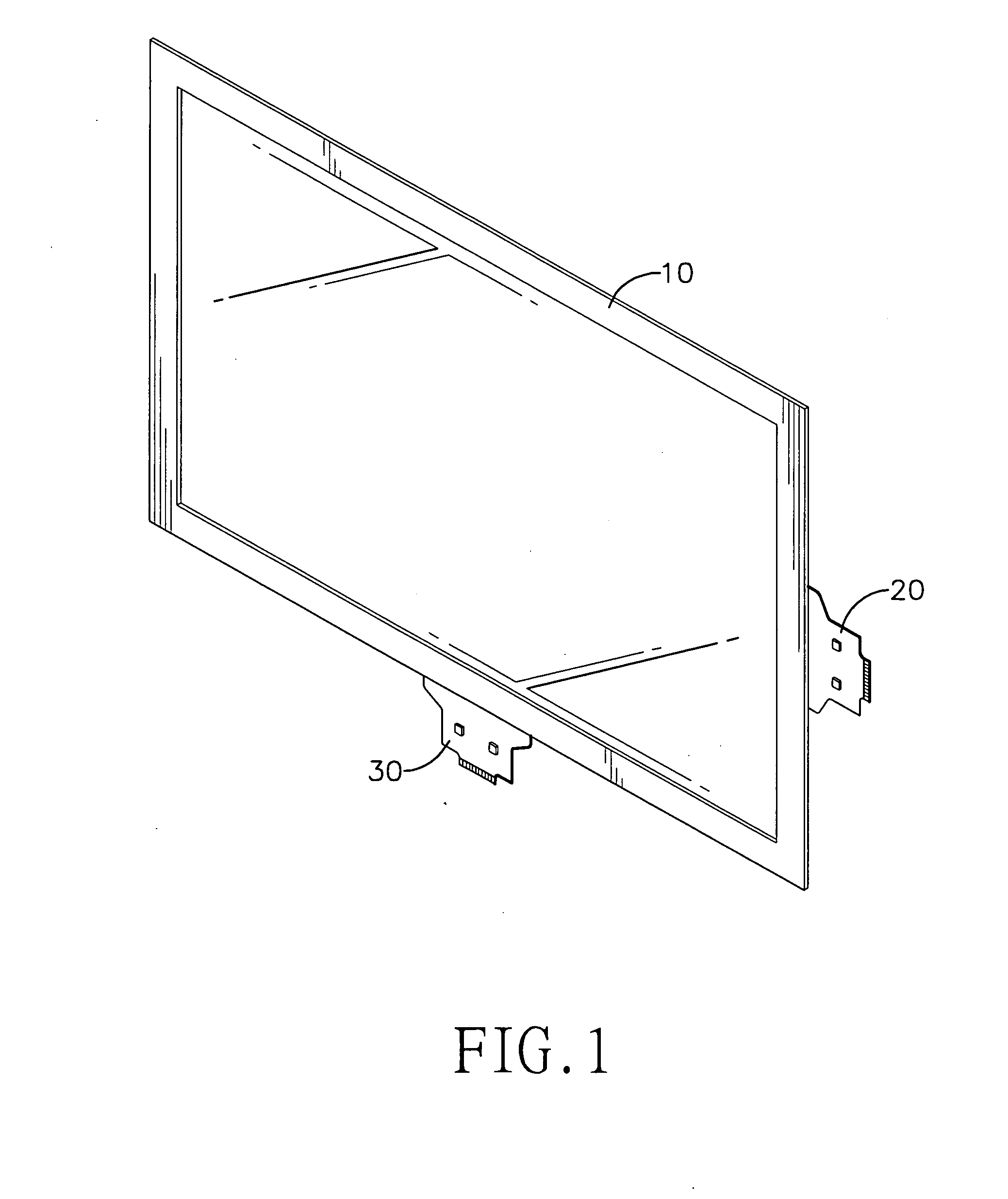 Projected capacitive panel