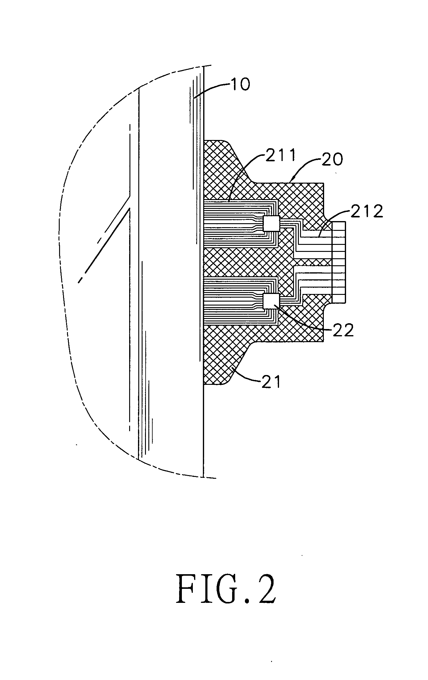 Projected capacitive panel