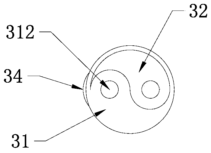 Dumpling wrapper forming device and forming method thereof