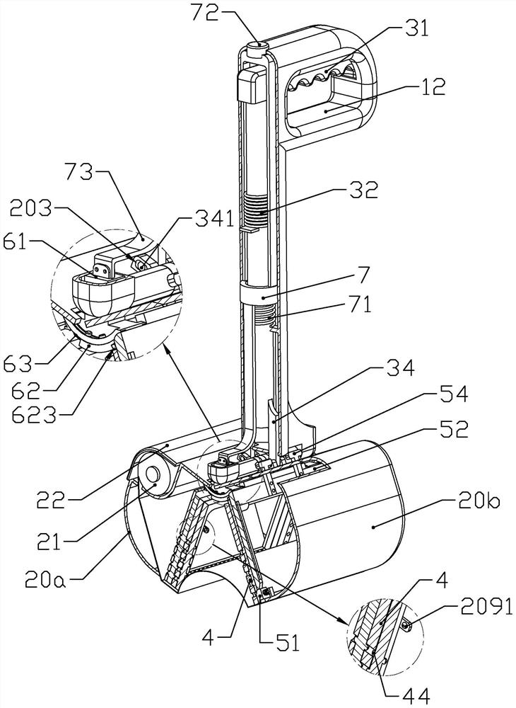 Garbage picking mechanism