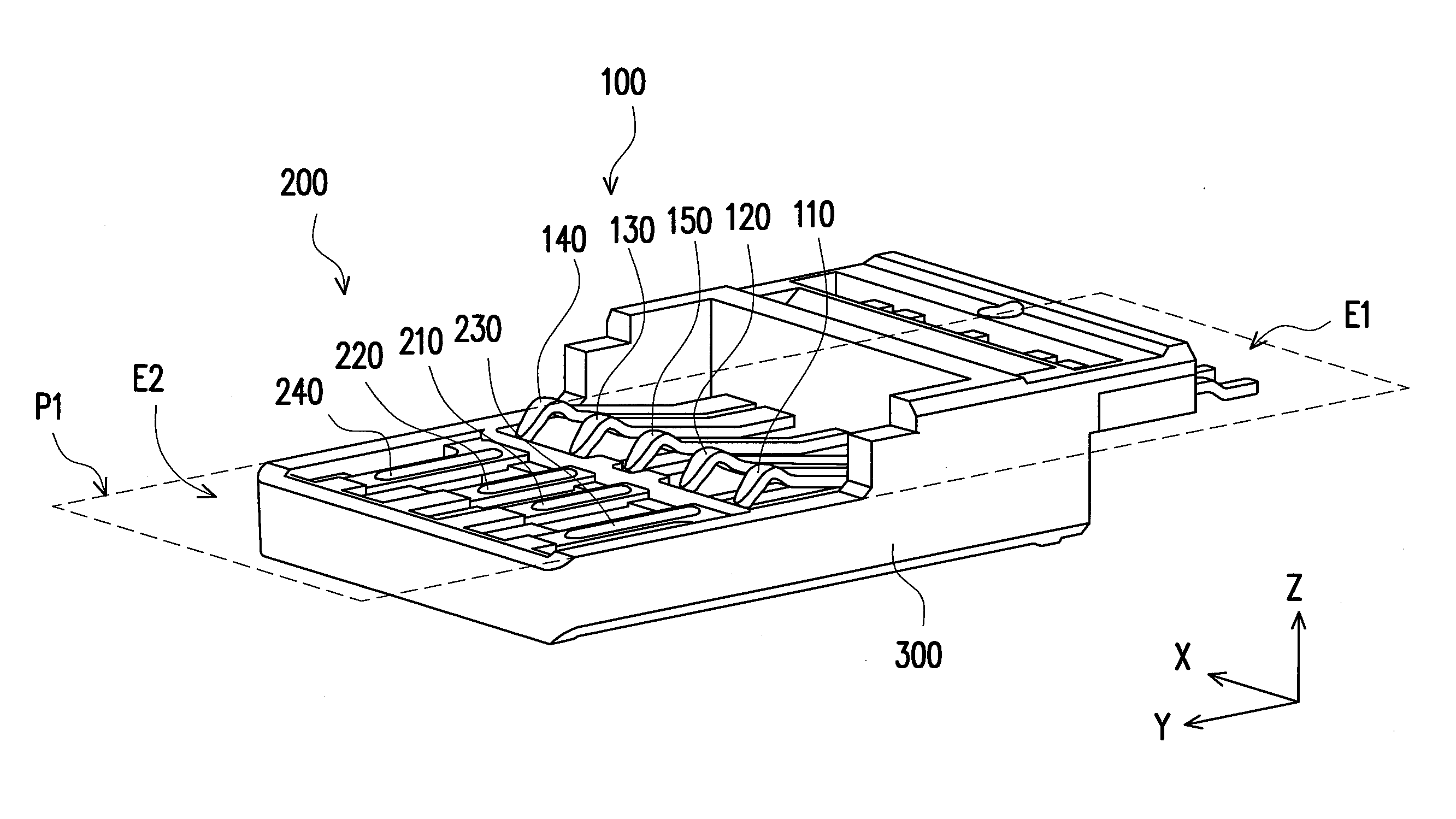 Universal series bus connector and manufacturing method thereof