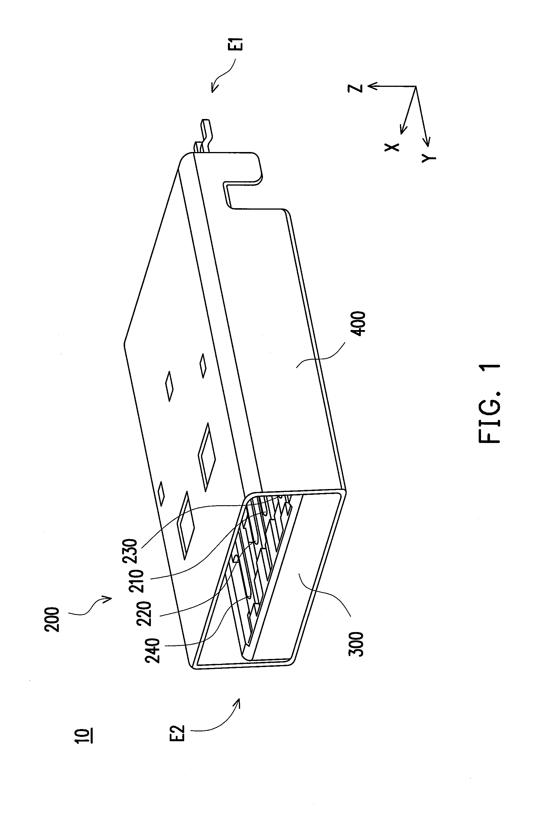 Universal series bus connector and manufacturing method thereof