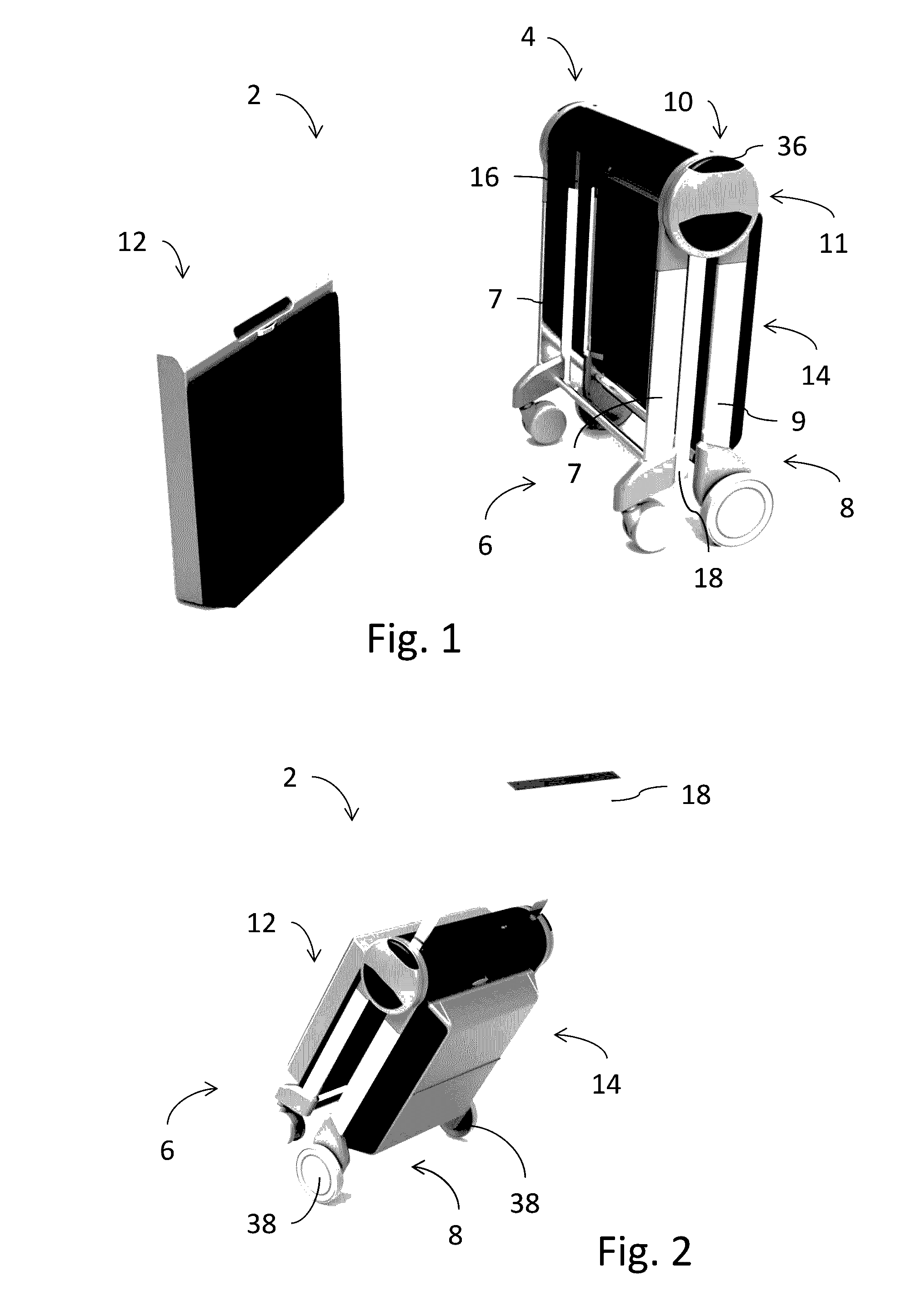 Portable medical cart system