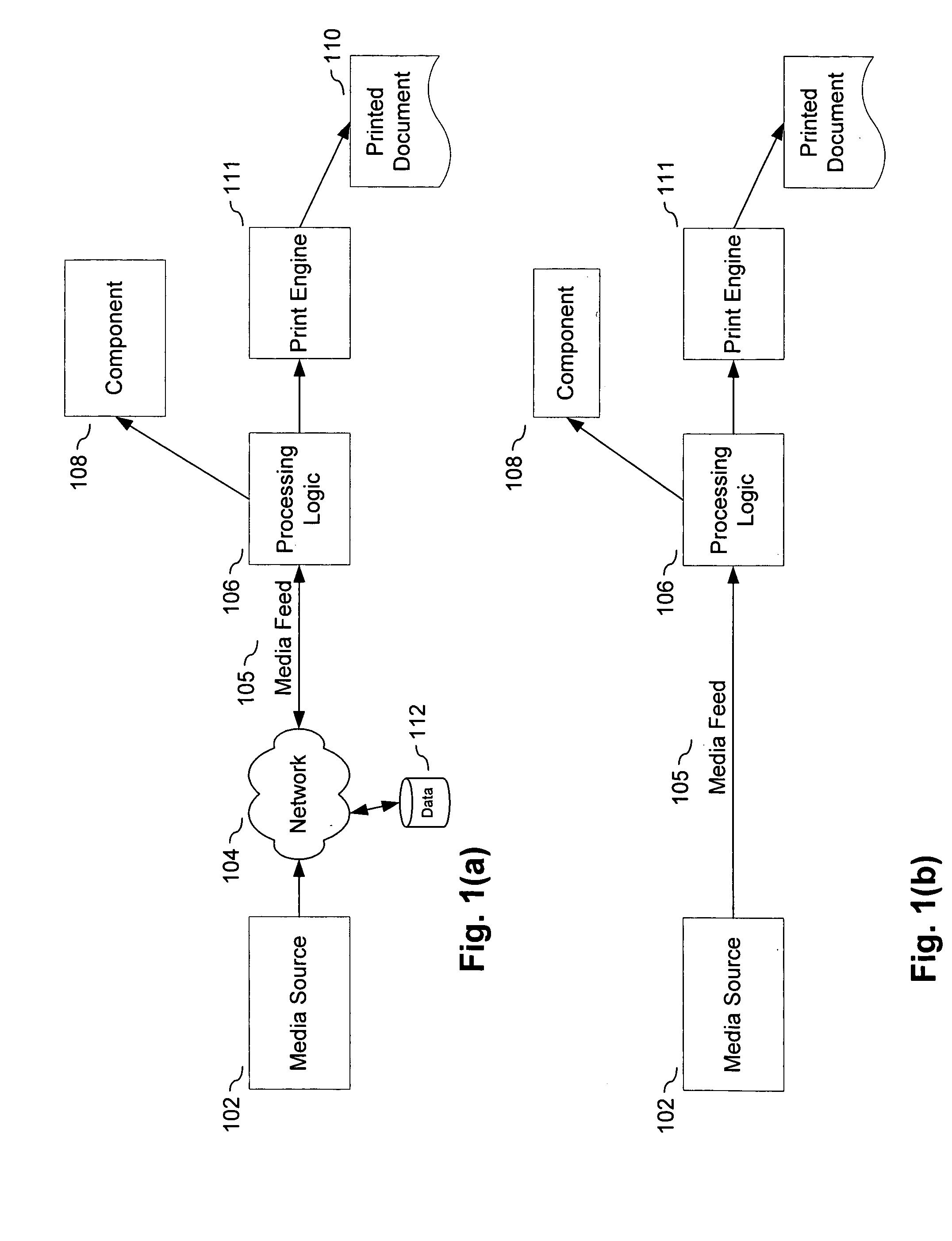 Printer with audio or video receiver, recorder, and real-time content-based processing logic