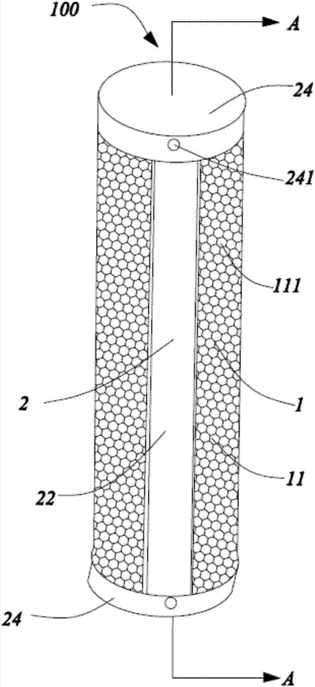 Disinfection handle