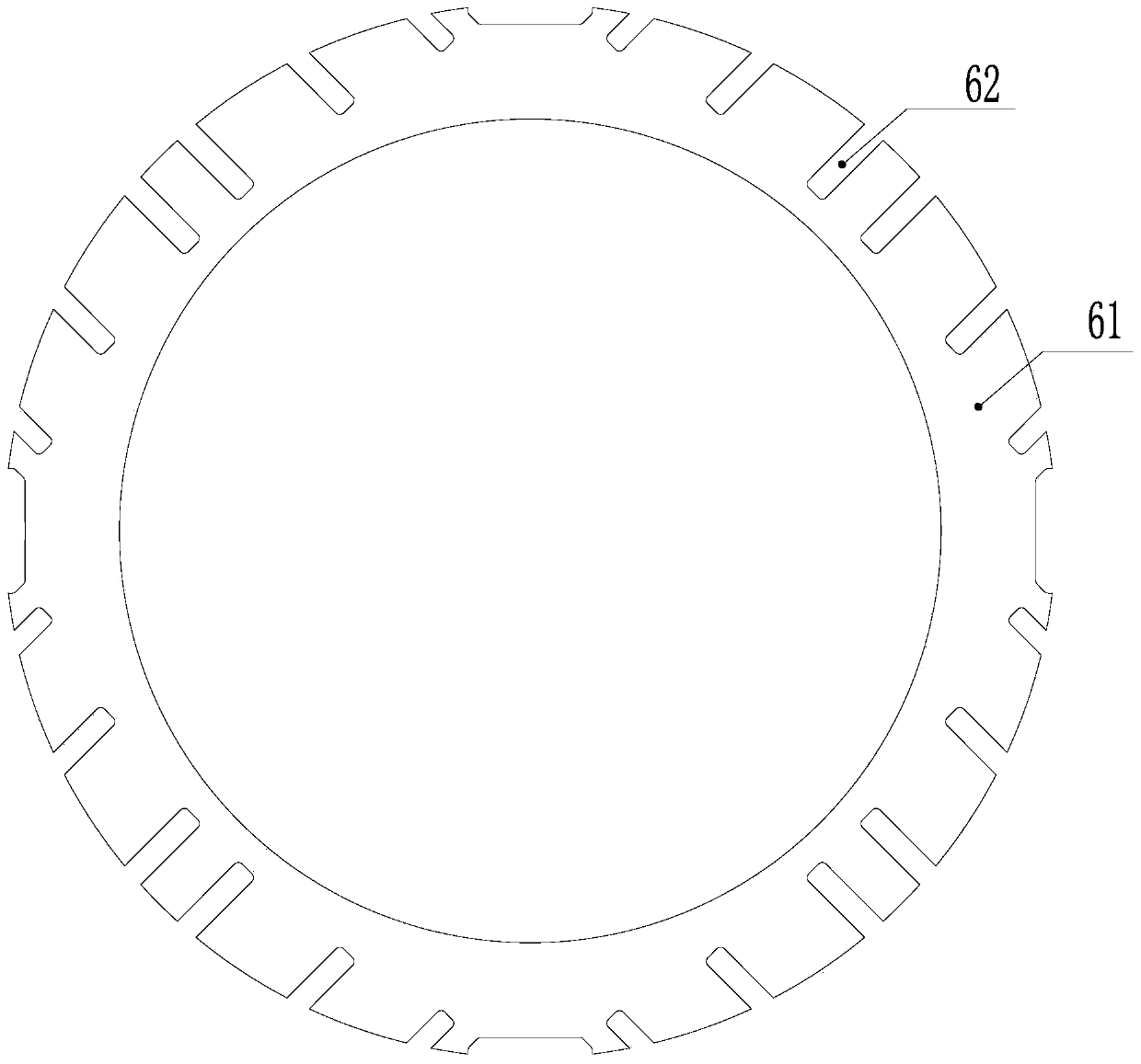 Synchronous reluctance motor rotor structure, motor and compressor