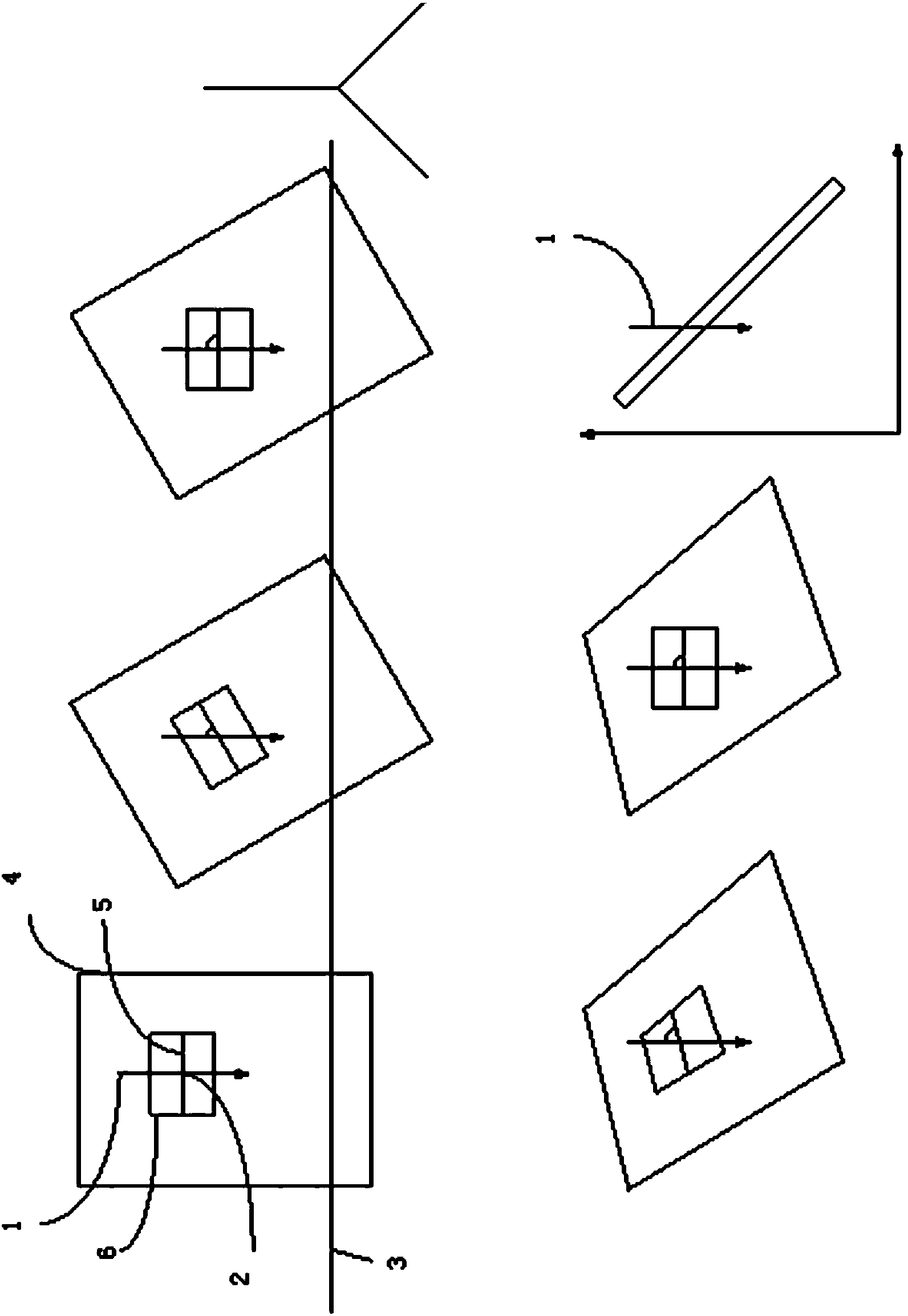 Method for adjusting on-screen-display patterns of mobile terminal