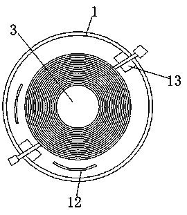 Rope feeding device for ship