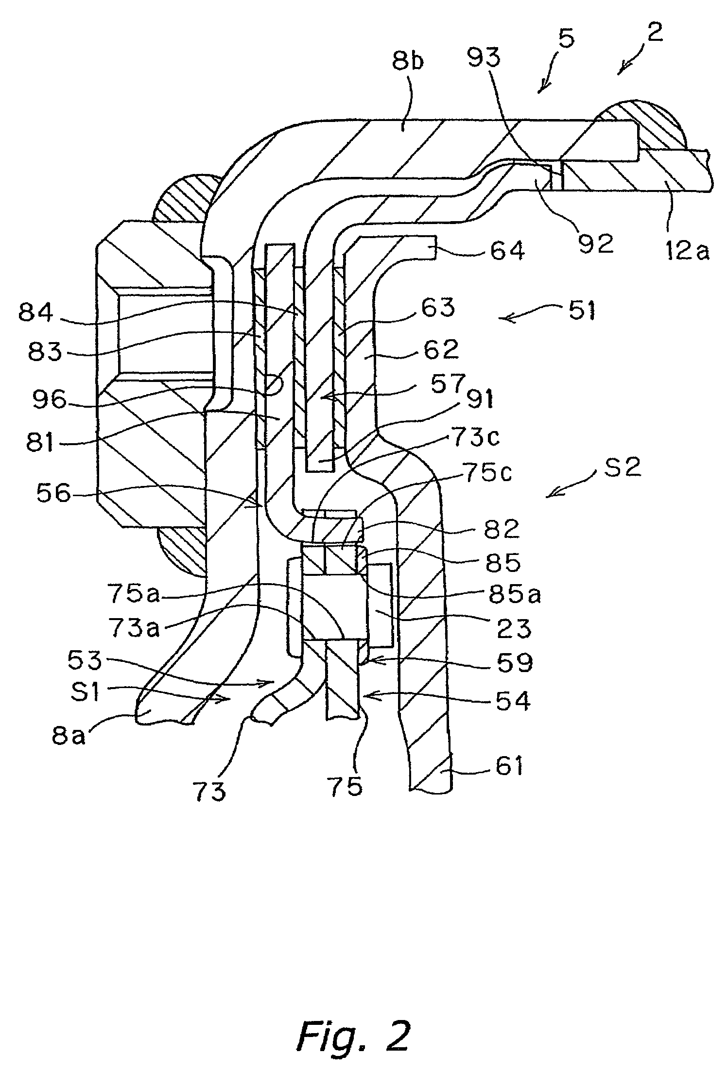 Lockup device of hydraulic torque transmission device