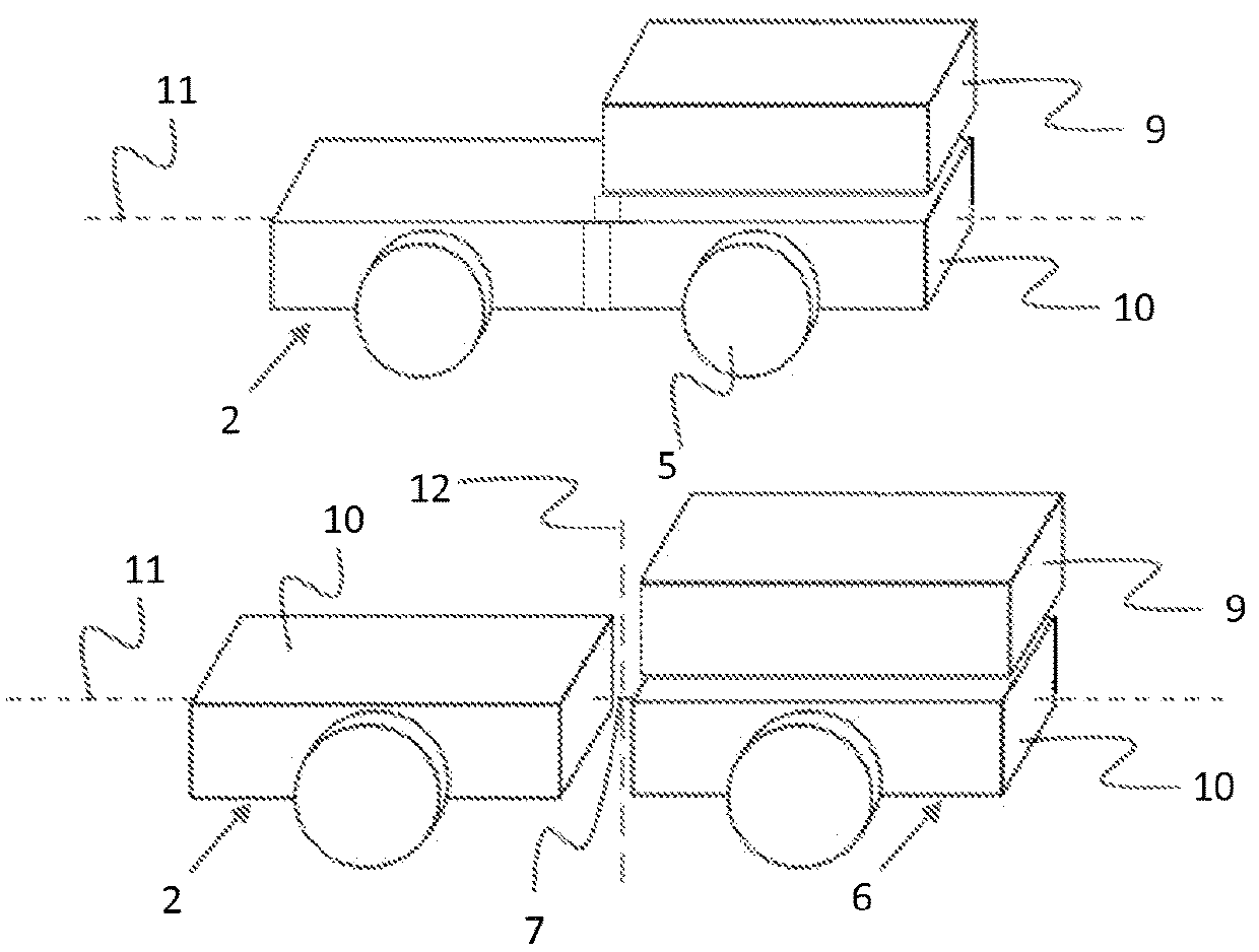 Assembly and method for enabling rotational motion in a vehicle or mobile working machine